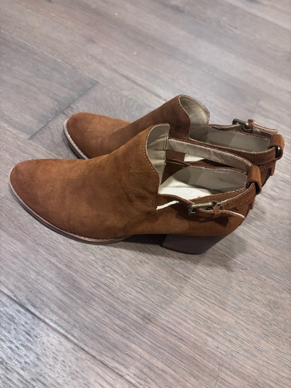 Women’s Soho Cobbler Genuine Suede Ankle Boots Size 9.5